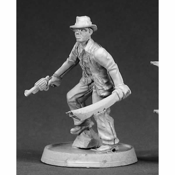 RPR50008 Jack Harrison Adventuring Hero Miniature 25mm Heroic Scale 3rd Image