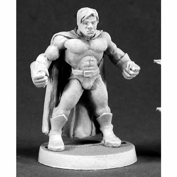 RPR50027 Captain Griffon Superhero Miniature 25mm Heroic Scale Main Image