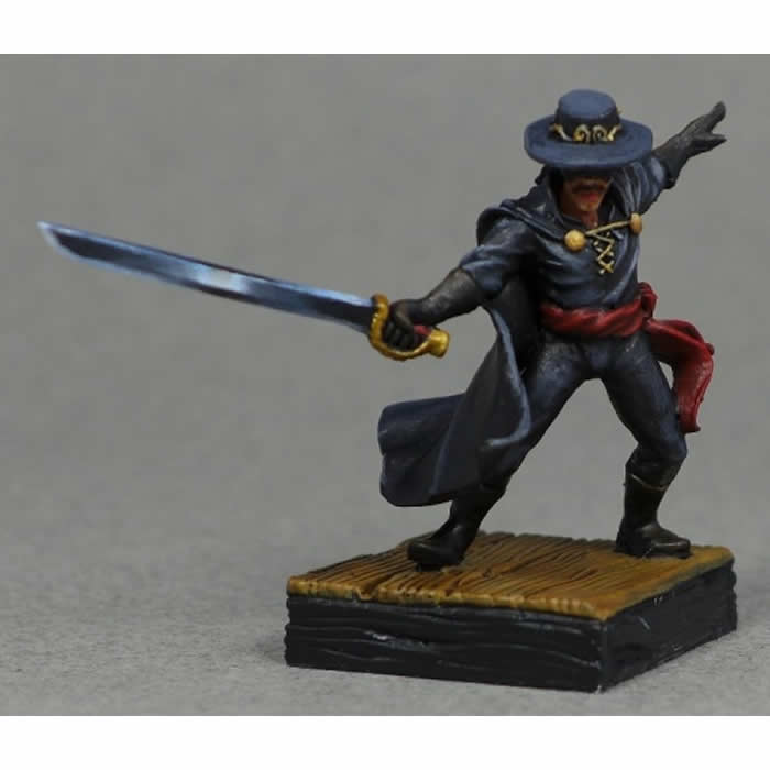 RPR50054 Zorro Miniature 25mm Heroic Scale Chronoscope Series Main Image