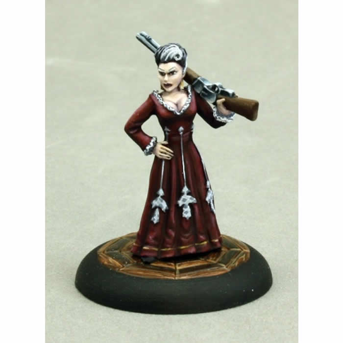 RPR50057 Miss Scarlet Wild West Madam Miniature 25mm Heroic Scale Main Image