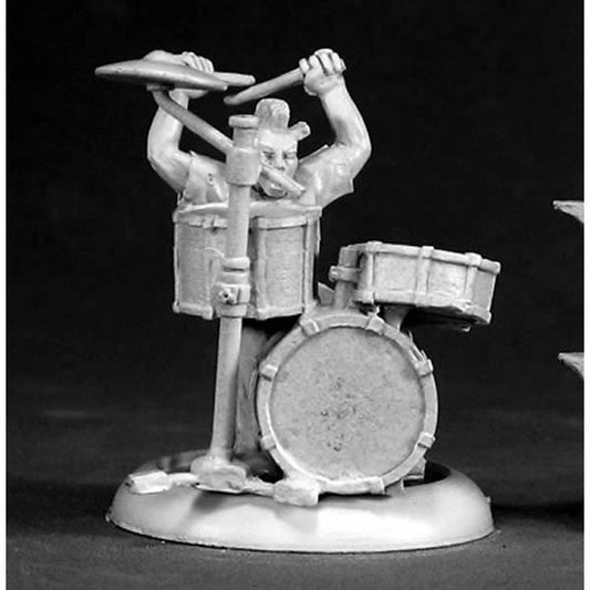 RPR50070 Toad Punk Rock Drummer Miniature 25mm Heroic Scale Main Image