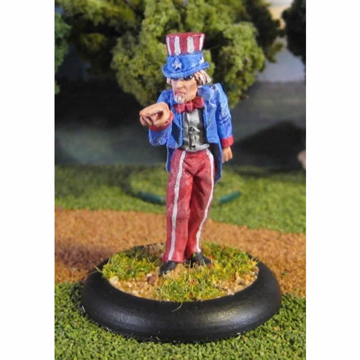 RPR50072 Uncle Sam Miniature 25mm Heroic Scale Chronoscope Series Main Image