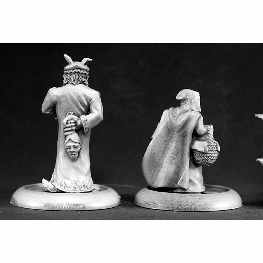 RPR50073 Red Riding Hood and Big Bad Wolf Miniature 25mm Heroic Scale