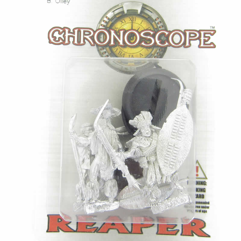 RPR50083 Zulu Warriors Miniature 25mm Heroic Scale Chronoscope Series 2nd Image