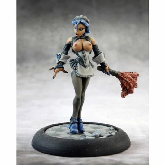 RPR50084 Brigitte Naughty French Maid Miniature 25mm Heroic Scale Main Image