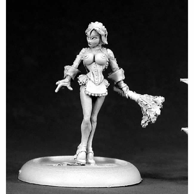 RPR50084 Brigitte Naughty French Maid Miniature 25mm Heroic Scale 3rd Image