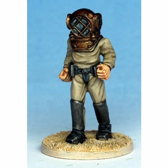 RPR50085 Deep Sea Diver Miniature 25mm Heroic Scale Chronoscope Main Image