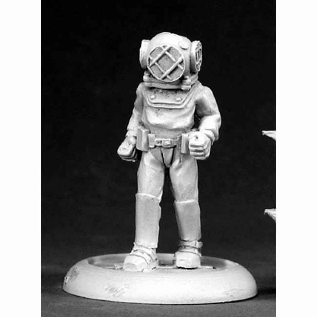 RPR50085 Deep Sea Diver Miniature 25mm Heroic Scale Chronoscope 3rd Image