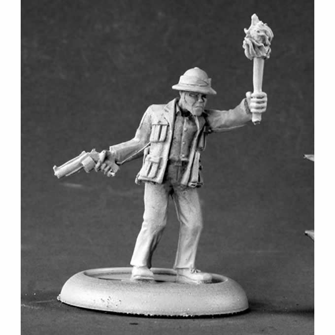 RPR50087 Dan McDermott Archaeologist Miniature 25mm Heroic Scale Main Image