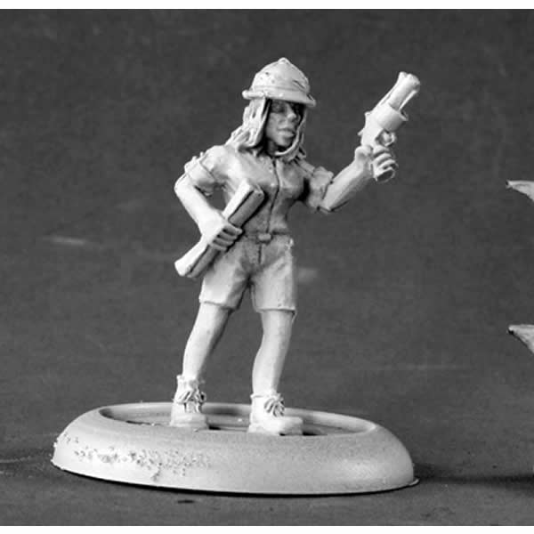 RPR50088 Sheila Valentine Archaeologist Miniature 25mm Heroic Scale Main Image