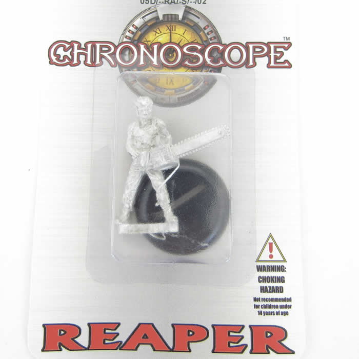 RPR50091 Chainsaw Zombie Miniature 25mm Heroic Scale 2nd Image