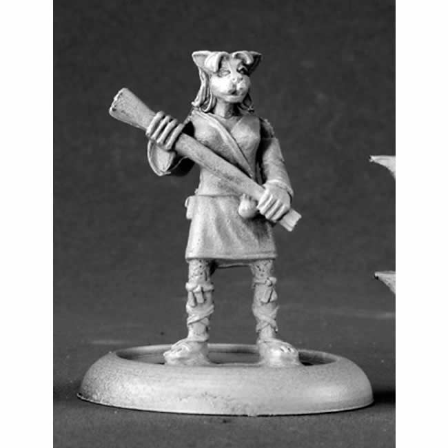 RPR50095 Kyoko Silvers Cat Girl Miniature 25mm Heroic Scale Main Image