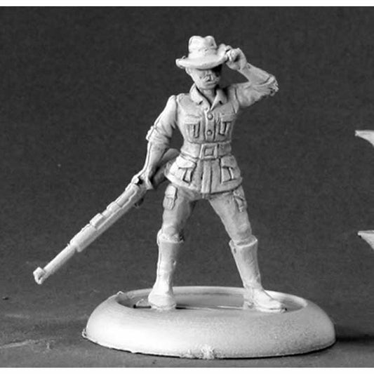 RPR50096 Jonathan Kincaide Big Game Hunter Miniature 25mm Heroic Scale Main Image