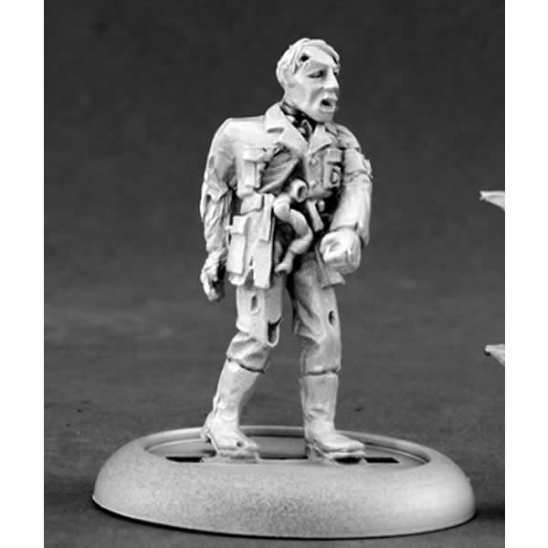 RPR50117 Aldorf Hinzler Zombie German Leader Miniature 25mm Heroic Scale Main Image