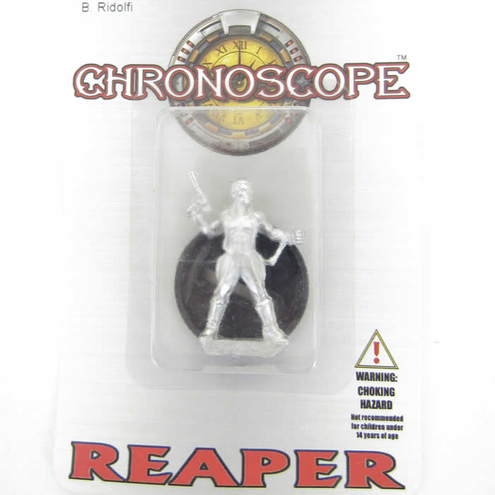 RPR50122 P. B. Pugh Pulp Hero Miniature 25mm Heroic Scale Chronoscope 2nd Image