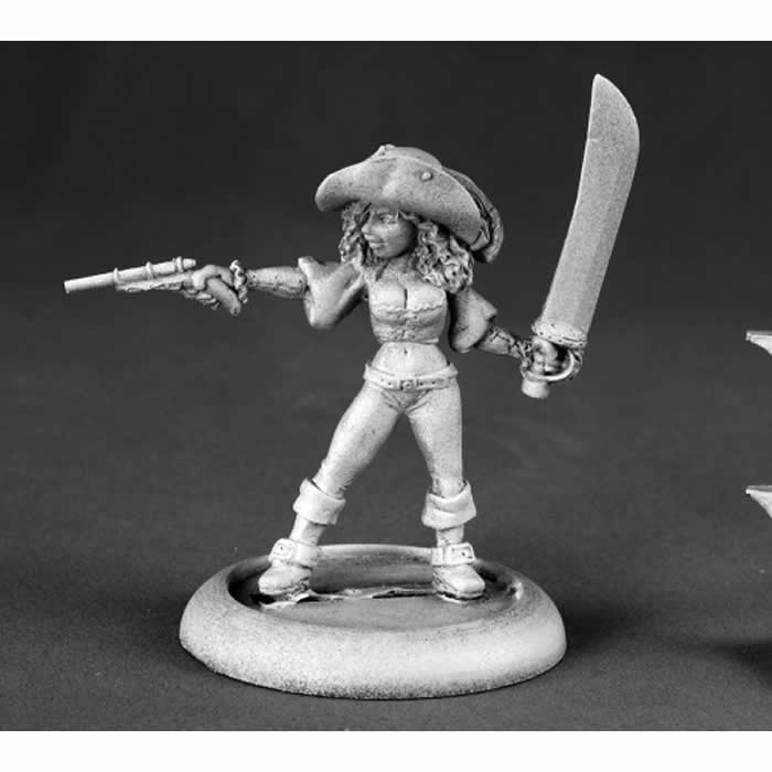 RPR50134 Racquel Blackrose Buccanneer Miniature 25mm Heroic Scale 3rd Image