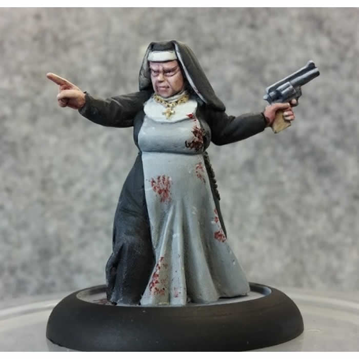 RPR50159 Sister Maria Nun Miniature 25mm Heroic Scale Chronoscope Main Image