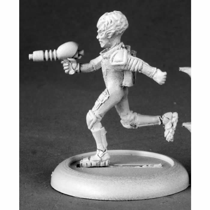 RPR50172 Alien Overlord with Pistol Miniature 25mm Heroic Scale Main Image