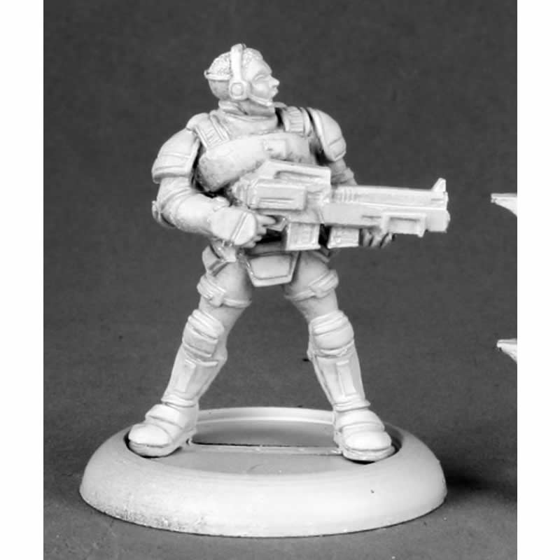 RPR50173 Garvin Markus Nova Corp Hero Miniature 25mm Heroic Scale Main Image