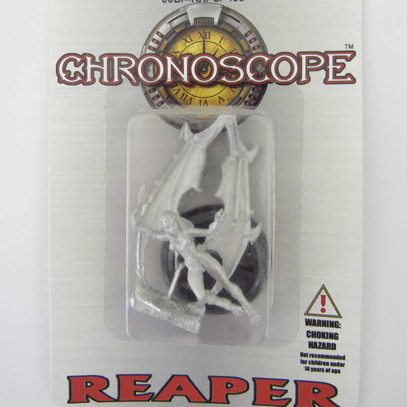 RPR50181 The Harpy Female Super Villain Miniature 25mm Heroic Scale Chronoscope Series Reaper Miniatures 2nd Image