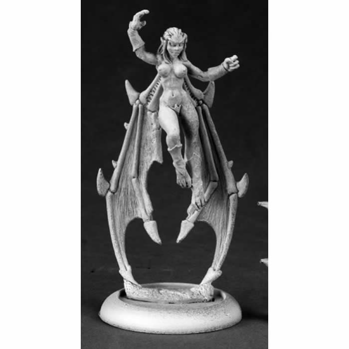 RPR50181 The Harpy Female Super Villain Miniature 25mm Heroic Scale Chronoscope Series Reaper Miniatures 3rd Image