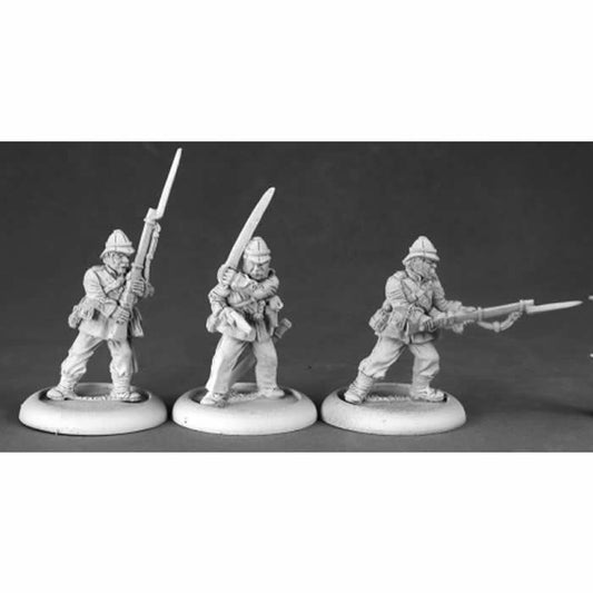 RPR50184 British Colonial Riflemen II Miniature 25mm Heroic Scale Main Image