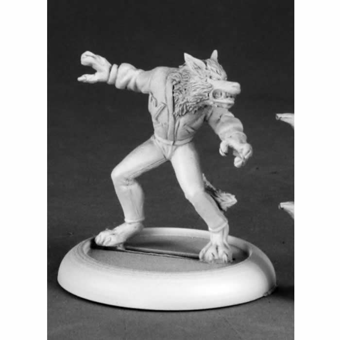 RPR50211 Tommy the Wolf Man Miniature 25mm Heroic Scale Chronoscope Main Image