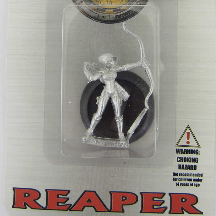 RPR50215 Silver Marksman Super Heroine Miniature 25mm Heroic Scale 2nd Image