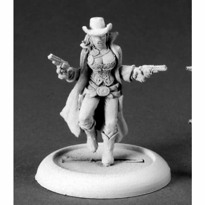 RPR50244 Victoria Jacobs Cowgirl Miniature 25mm Heroic Scale Main Image