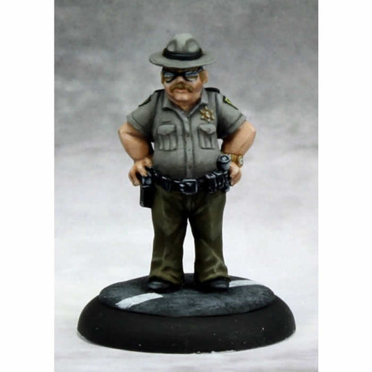 RPR50256 Joe Don Mitchell Sheriff Miniature 25mm Heroic Scale Main Image