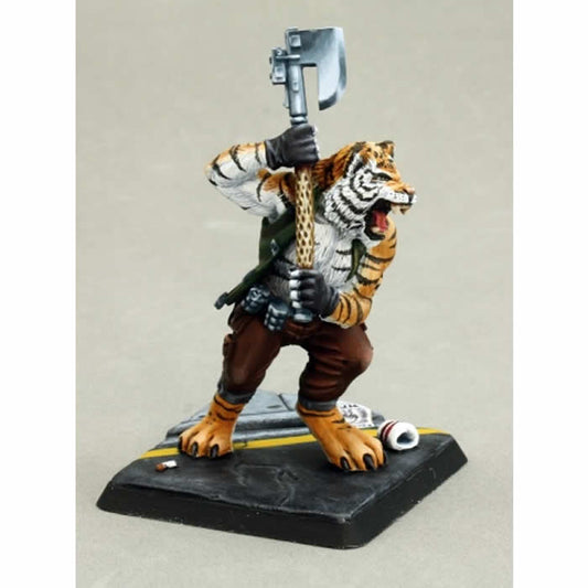 RPR50259 Tigerian Mercenary Mrrowl Miniature 25mm Heroic Scale Main Image