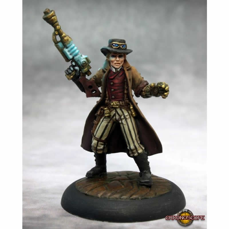 RPR50281 Dr Charles Bennet Steampunk Hero Miniature 25mm Heroic Scale Main Image