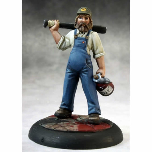 RPR50291 Billy Joe Zombie Hunter Miniature 25mm Heroic Scale Main Image