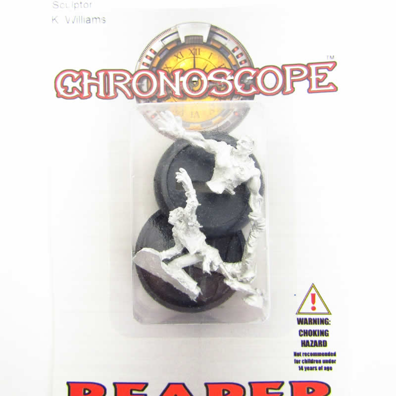 RPR50296 Zombies Pack of 2 Miniature 25mm Heroic Scale Chronoscope 2nd Image