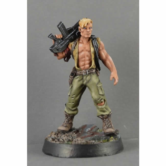 RPR50297 Hans Post Apocalyptic Survivor Miniature 25mm Heroic Scale Main Image