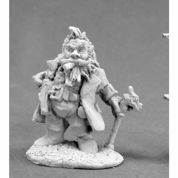 RPR50319 Olav Gunderson Dwarf Gambler Miniature 25mm Heroic Scale Main Image