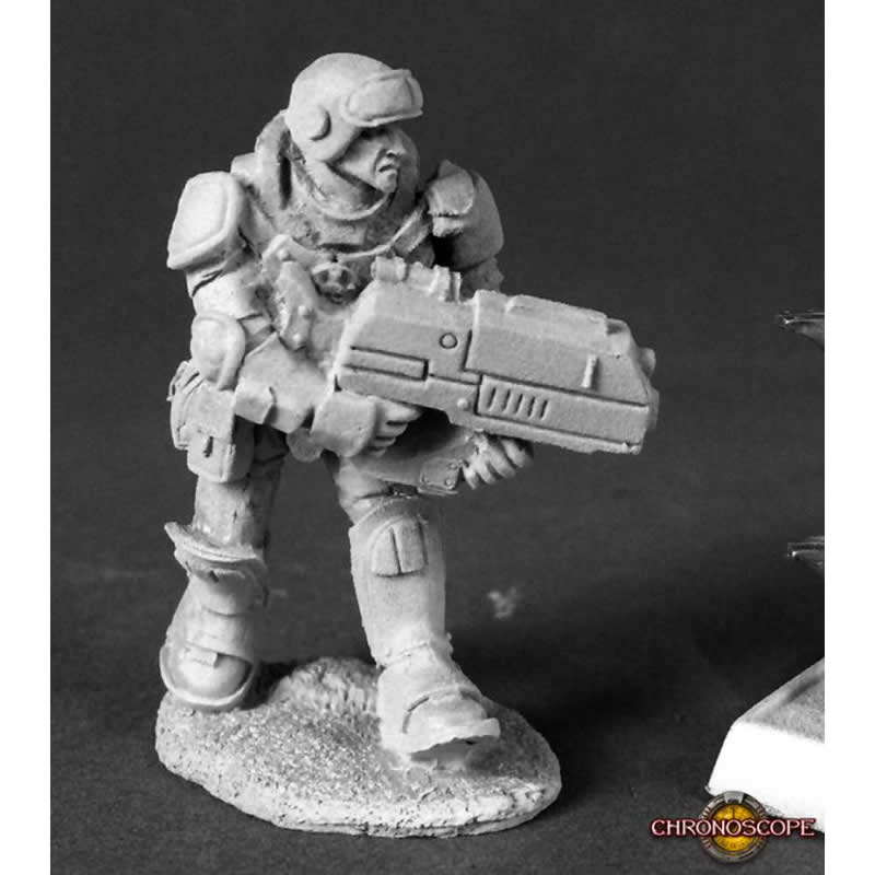 RPR50322 Aztec IMEF Trooper Miniature 25mm Heroic Scale Chronoscope Main Image