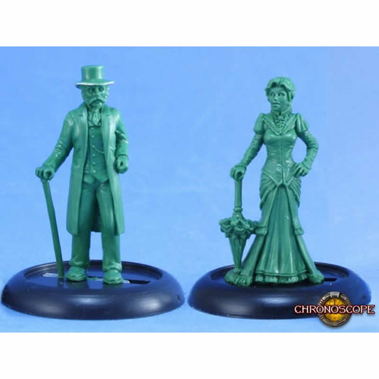 RPR50326 Victorian Lord and Dame Civilians Miniature 25mm Heroic Scale Main Image