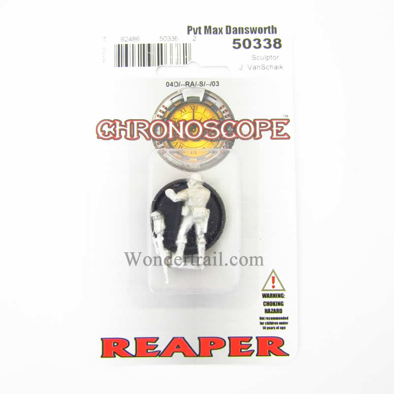 RPR50338 PFC Max Dansworth Miniature 25mm Heroic Scale Chronoscope 2nd Image