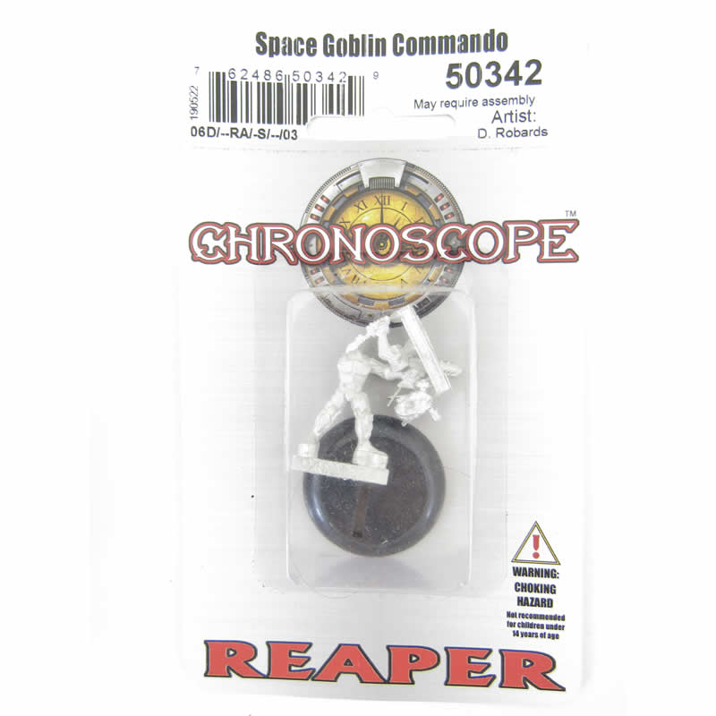 RPR50342 Space Goblin Commando Miniature 25mm Heroic Scale 2nd Image