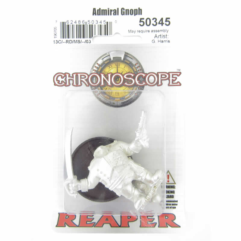 RPR50345 Admiral Gnoph Mechanic Miniature 25mm Heroic Scale 2nd Image