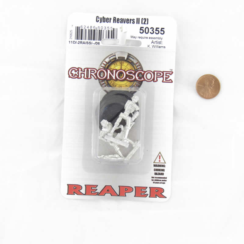 RPR50355 CyberReavers II Miniature Figure 25mm Heroic Scale Chronoscope 2nd Image