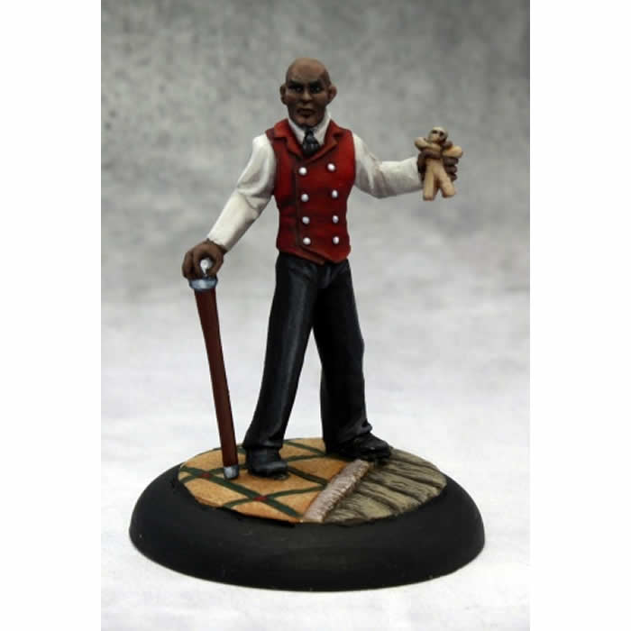 RPR59029 Baron Simone LaCroix Witch Doctor Miniature 25mm Heroic Scale Main Image
