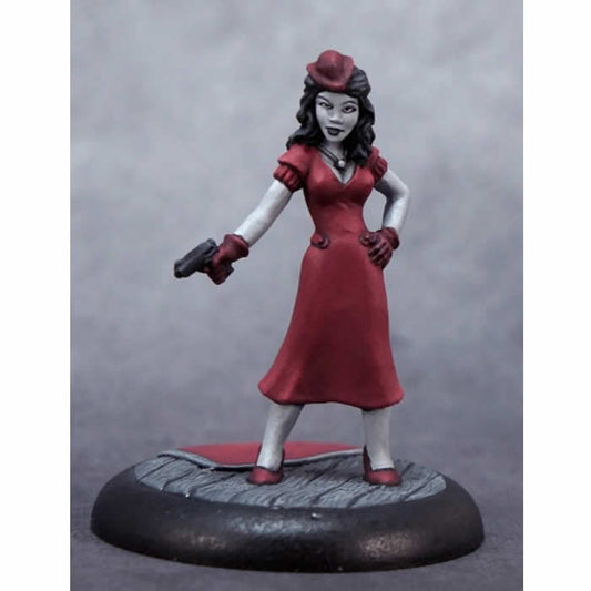 RPR59037 Femme Fatale Spy Deadlands Noir Miniature 25mm Heroic Scale Main Image