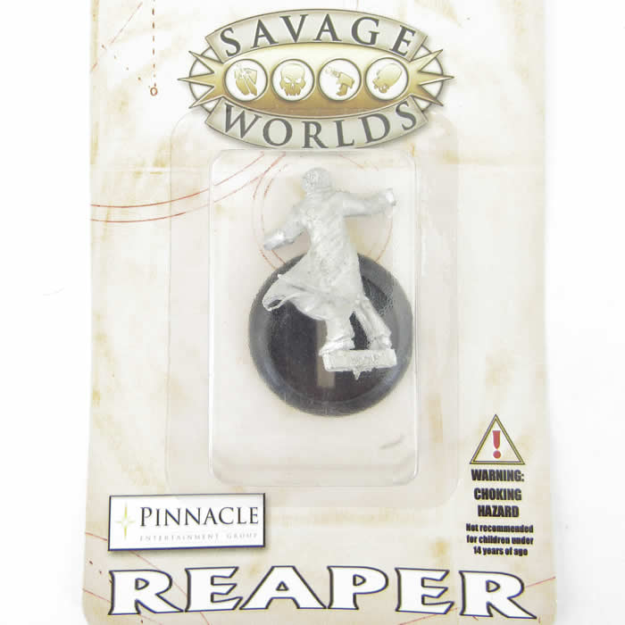 RPR59040 Grifter Gambler Deadlands Noir Miniature 25mm Heroic Scale Savage Worlds Series Reaper Miniatures 2nd Image