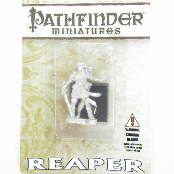 RPR60005 Arael Half Elf Cleric Miniature 25mm Heroic Scale Pathfinder 2nd Image