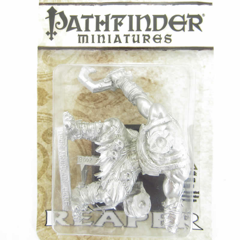 RPR60008 Hook Mountain Ogre No 1 Miniature 25mm Heroic Scale Pathfinder Series Reaper Miniatures 2nd Image