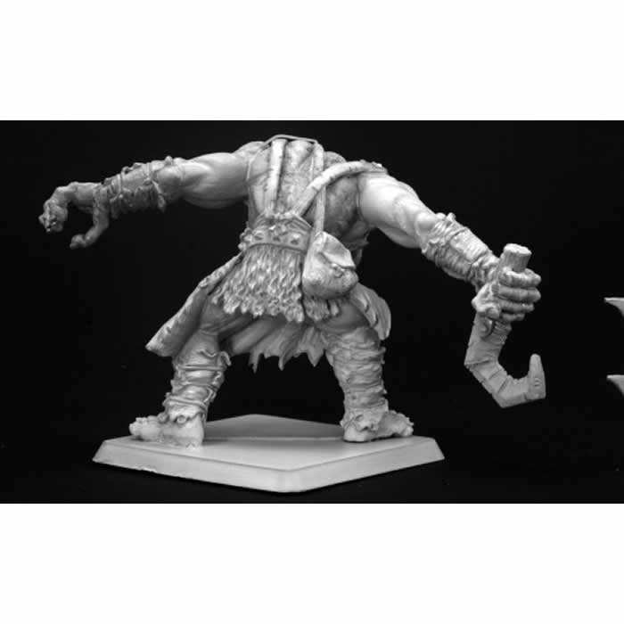 RPR60008 Hook Mountain Ogre No 1 Miniature 25mm Heroic Scale Pathfinder Series Reaper Miniatures 3rd Image