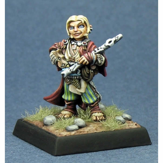 RPR60011 Lem Iconic Halfling Bard Miniature 25mm Heroic Scale Main Image