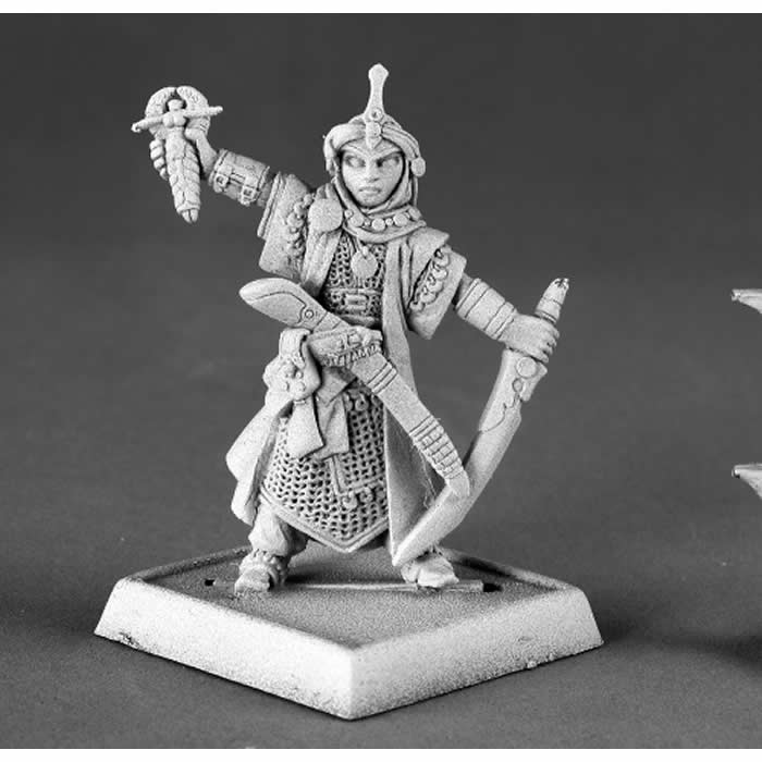 RPR60015 Kyra Female Iconic Cleric Miniature 25mm Heroic Scale 3rd Image